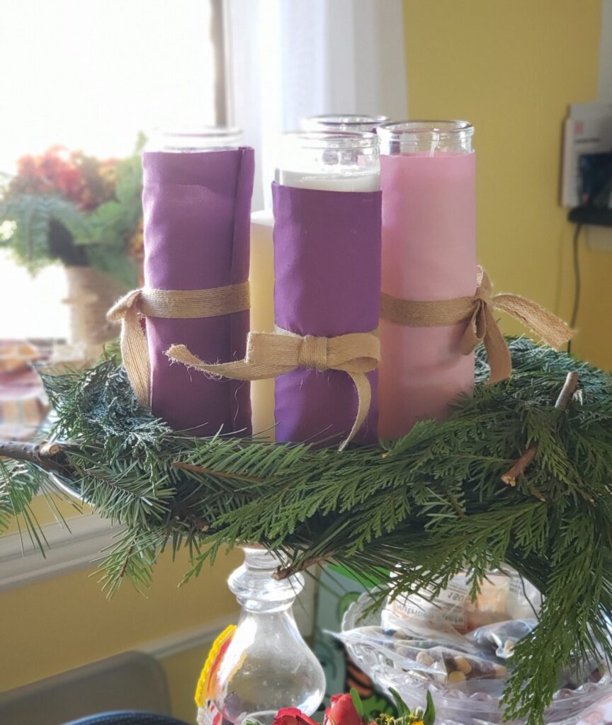 Advent wreath