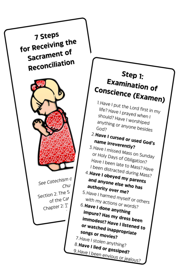 7 Steps for Receiving the Sacrament of Reconciliation