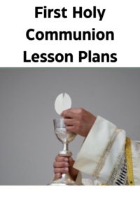 First Holy Communion Lesson Plans pin