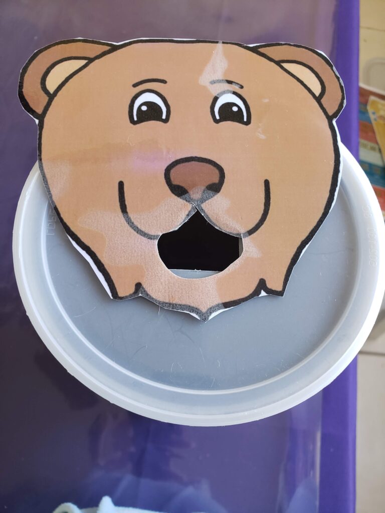 feed a bear free preschool printable