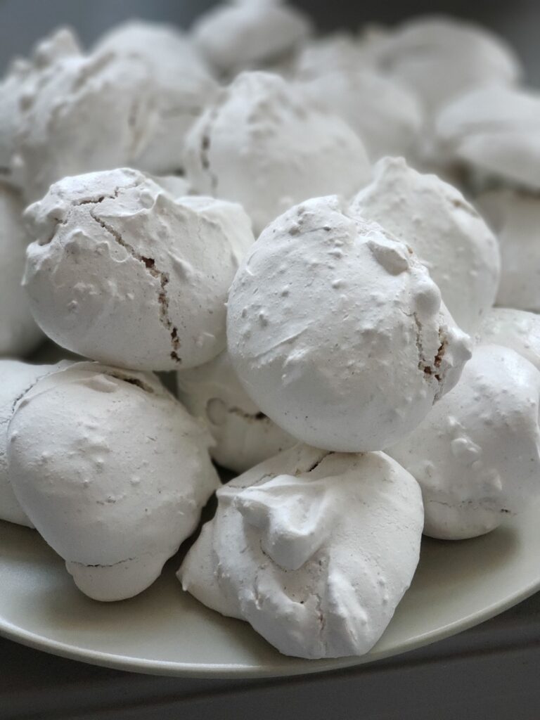 plate of resurrection cookies